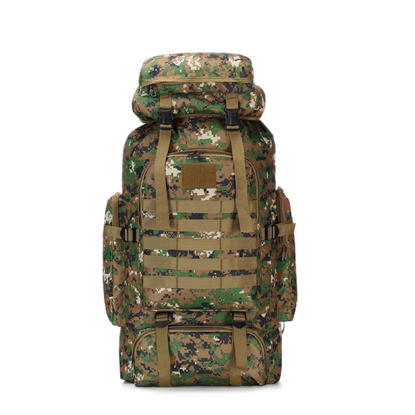 Tactical Rygsæk 80L - Oxford Cloth Camouflage