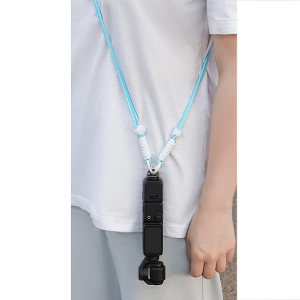 Nylon Lanyard - Crossbody Strap til DJI OSMO POCKET 3 Blue Blue