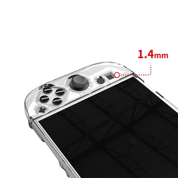 Kirkas suojakotelo Switch 2 -käsikonsolille