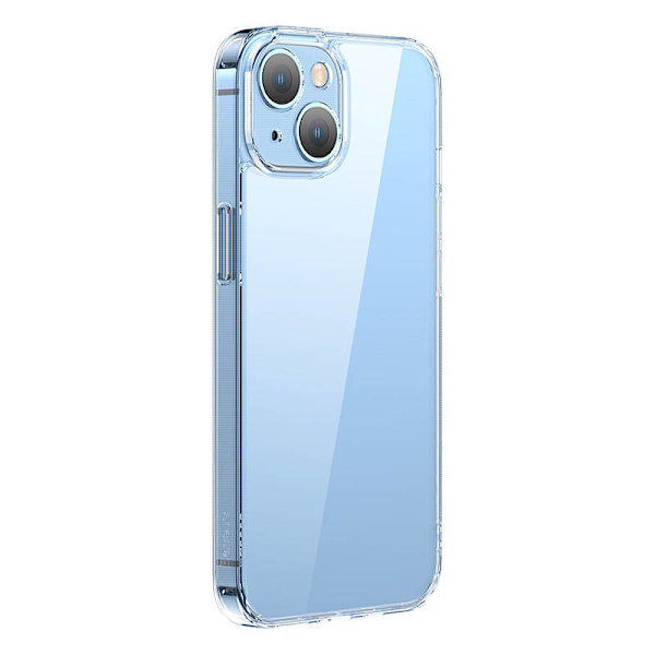 Baseus SuperCeramic Transparent glasetui og hærdet glas sæt til iPhone 14 Plus