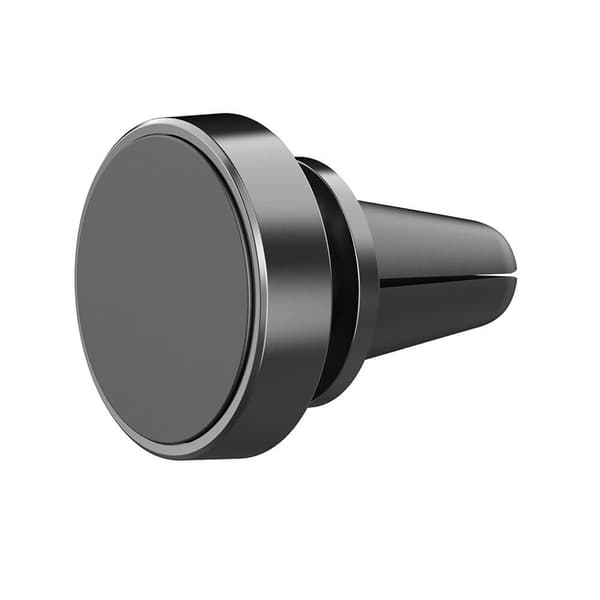 Mobile Holder Magnetic Black Puck Mount in Arivent