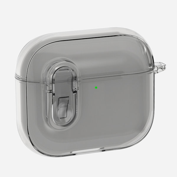 Snygg TPU Skal till AirPods 4 - Stötabsorberande Skydd Grå