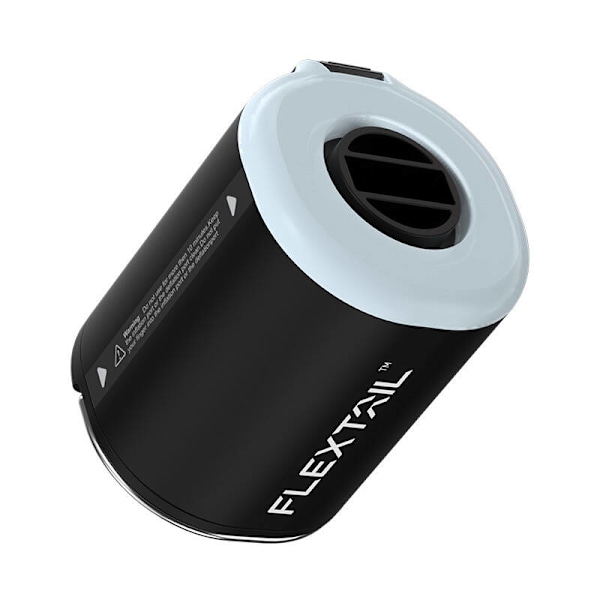 Bärbar 3-i-1 luftpump Flextail Tiny Pump 2X (svart)
