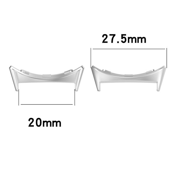 Klockanslutning för Google Pixel Watch 1/2/3 (41mm, 20mm Band)