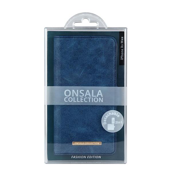 ONSALA Mobilfodral Royal Blue - iPhone XS Max