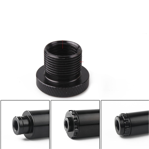 Filteradapter i aluminiumlegering 5/8-24 till 1/2-20 gängkonverterare