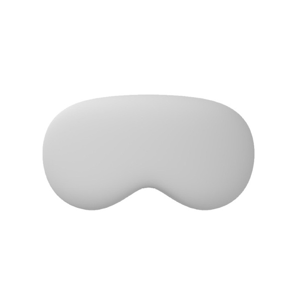 Silikonskyddsfodral för Apple Vision Pro Vit