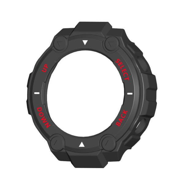 Klockfodral för Huami Amazfit T-Rex Svart+röd