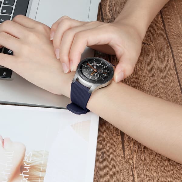 Armbånd Samsung Galaxy Watch 46 mm - blå - S