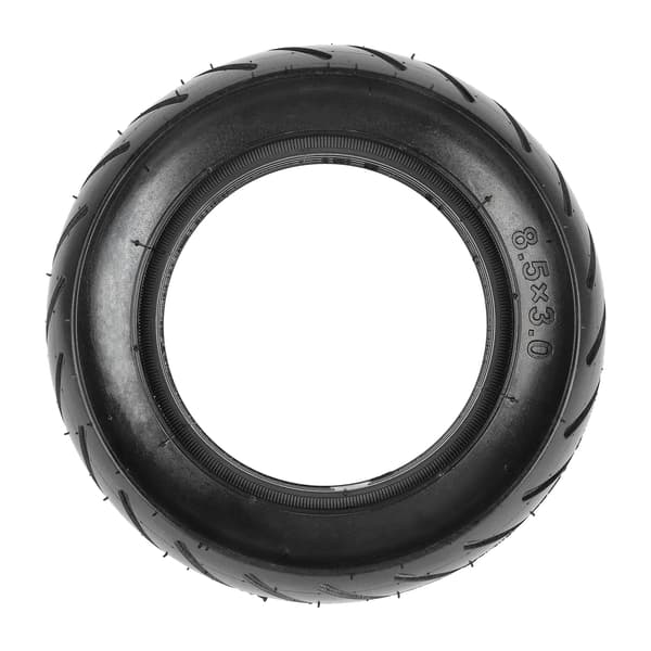 Solide dæk til el-scooter Zero8/9 VSETT8/9 Kugoo X1 Black Black