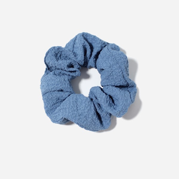 Sæt med 11 flerfarvede scrunchies - Hårbånd i bobble-chiffon MultiColor