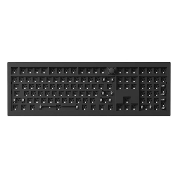 Keychron V6 Max QMK/VIA RGB Nuppi Barebone Switch langaton mekaaninen näppäimistö (musta)