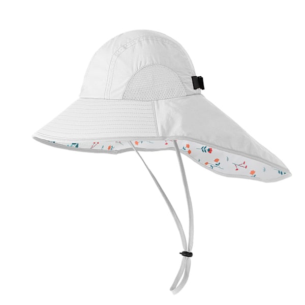 Justerbar solhat med nakkebeskyttelse - 54-58 cm Model 4