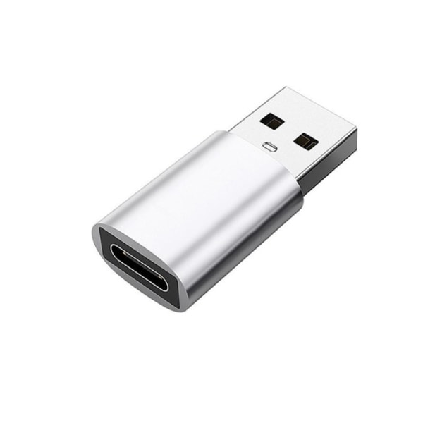 INF USB 3.0 (han) til USB-C (hun) adapter Sølv