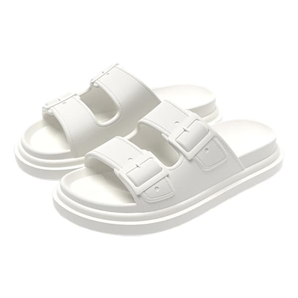Komfortable hvide EVA-slippers White 38/39 White 38/39