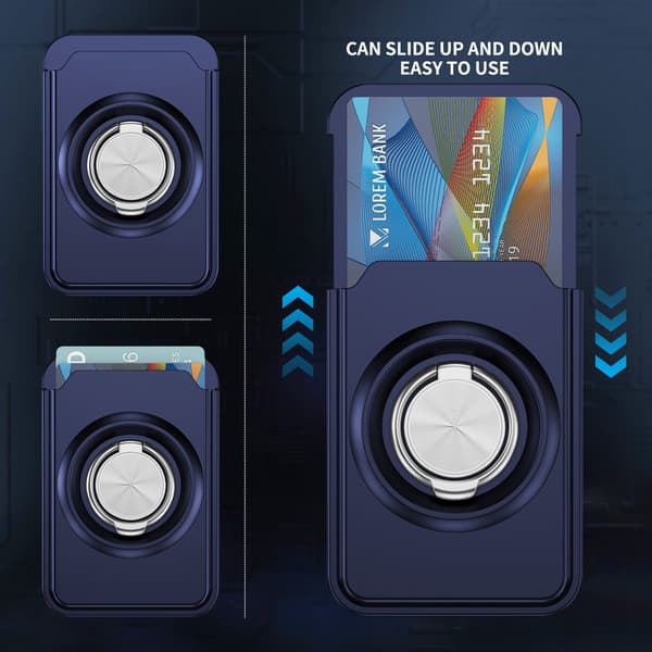 360 Holder Card Wallet Blue Blue