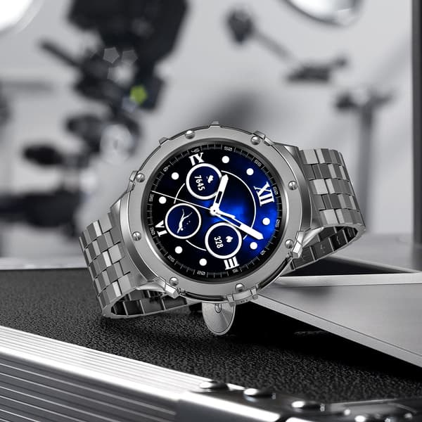 Urrem i rustfrit stål til Samsung Watch 5 Pro Grey Grey