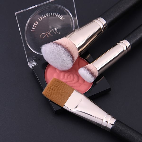 Makeup børste sæt - 191 maskebørste, 170 foundationbørste, 270 concealerbørste
