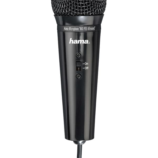 HAMA Mikrofon Allround MIC-P35 3.5mm Svart