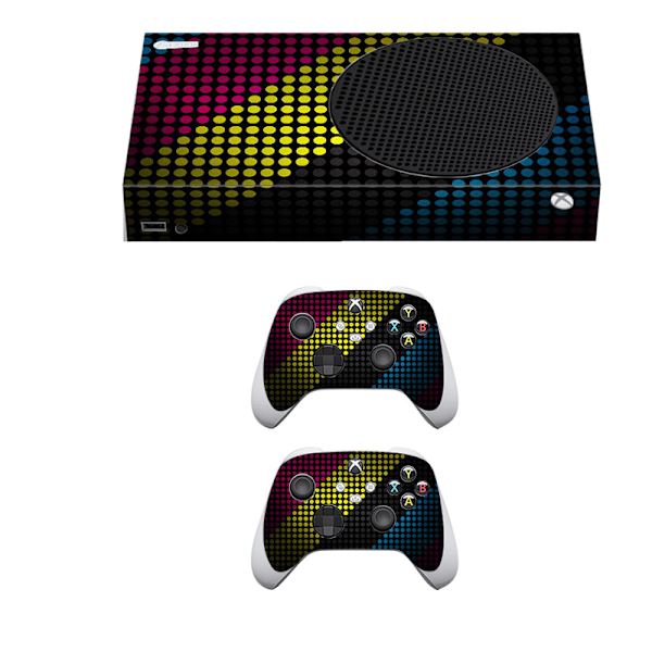 Xbox Series S Console Skin Set Flerfärgad