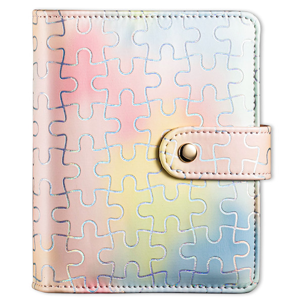 A7 Pocket Puzzle Binder - Budgeting Notebook Kit MultiColor MultiColor
