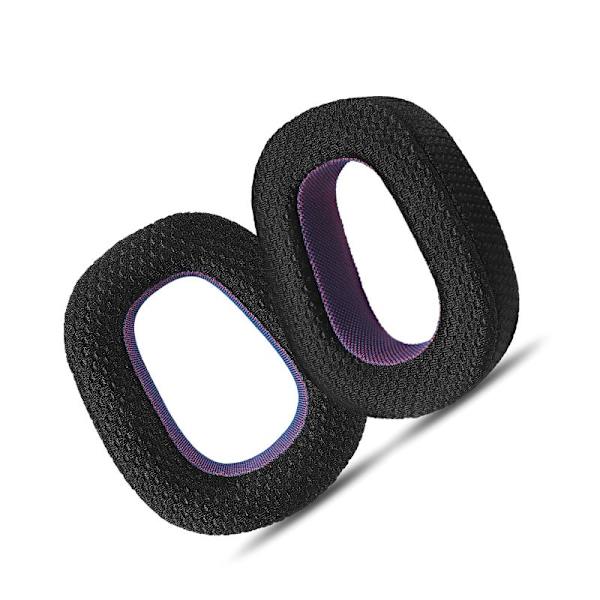 Udskiftningsørepuder til Logitech Zone Vibe 100 - Sort/Lilla - 2 stk.