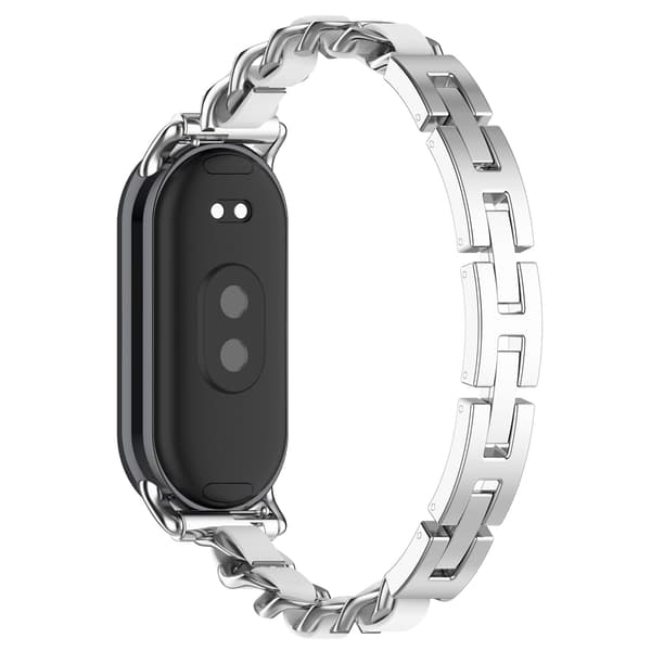 Xiaomi Band 9/9 NFC -kellonranneke Silver Silver