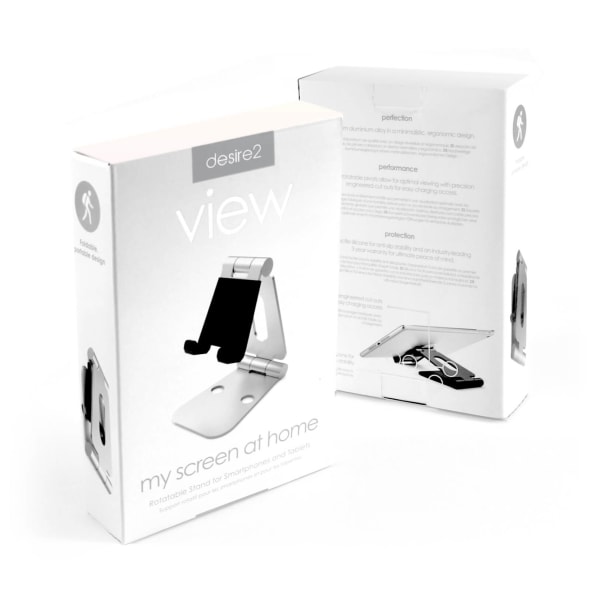 DESIRE2 Anywhere Stand Smartphone and Tablet Silver
