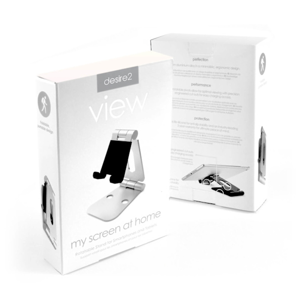 DESIRE2 Anywhere Stand Smartphone og Tablet Sølv
