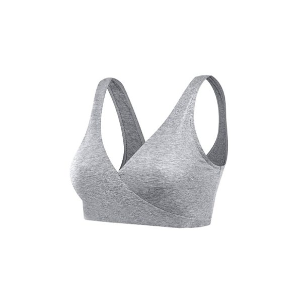 4-Pak Maternity BH - Sort+Lysgrå+Mørkegrå+Skin XL