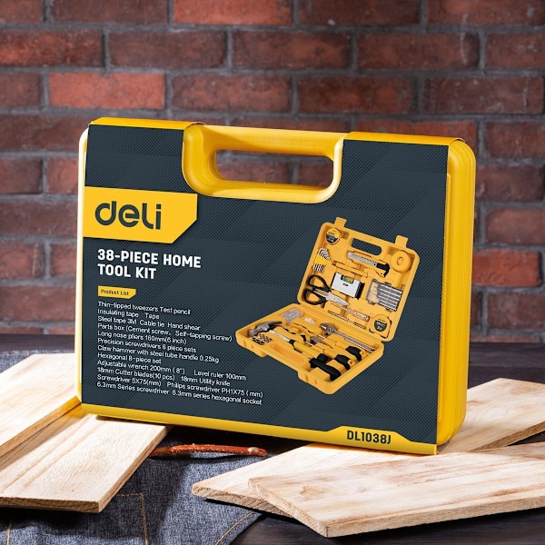 Hushållsverktygssats 38 st Deli Tools EDL1038J