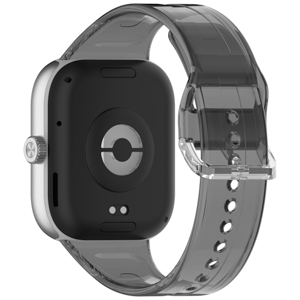 Läpinäkyvä TPU-ranneke Redmi Watch 5:lle ja Xiaomi Band 9 Pro:lle Musta