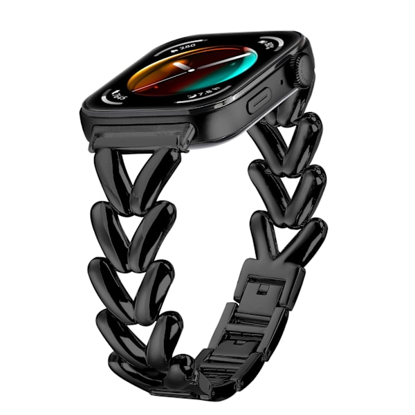 Huawei Fit 3-rem i rostfritt stål Svart