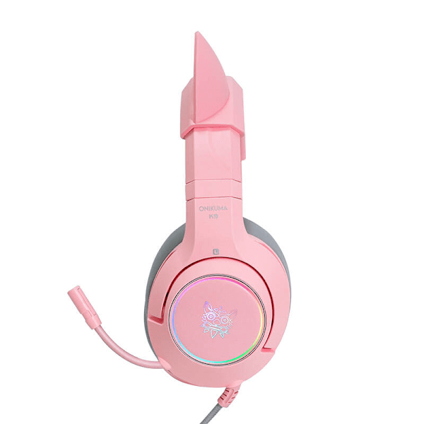 Spelhörlurar ONIKUMA K9 Rosa