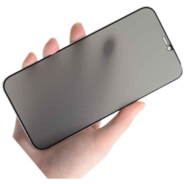 iPhone Anti-Spy Skärmskydd - Aluminiumlegering härdat glas iPhone 16 Plus