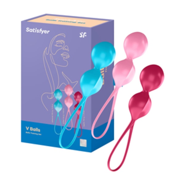 Geisha boll set Satisfyer V Balls (set med 3)