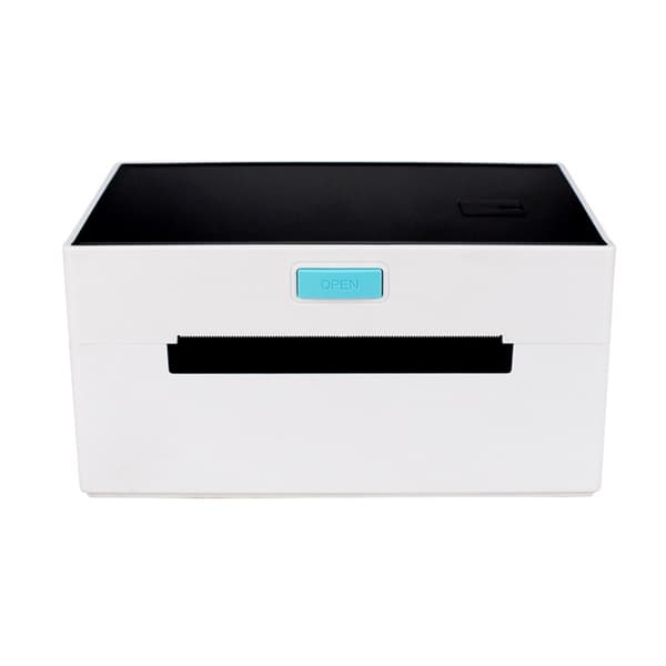 Direkttermisk etikettskrivare med USB, Bluetooth, WiFi och stativ – 160 mm/s, 203 dpi för etiketter, streckkoder och QR-koder