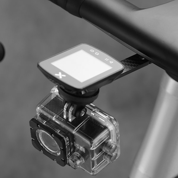 Cykelcomputerholder i kulfiber til Garmin Edge-serien