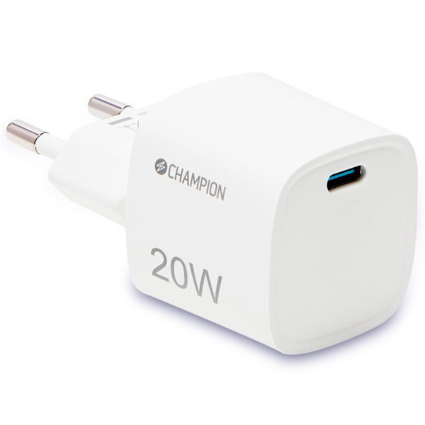 Laddare 20W PD Vit