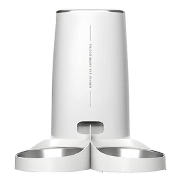 Automatisk husdjursmatare Rojeco 4L knappversion (dubbel skål)