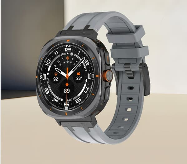 Samsung Watch Ultra flydende silikonerem Grey Grey