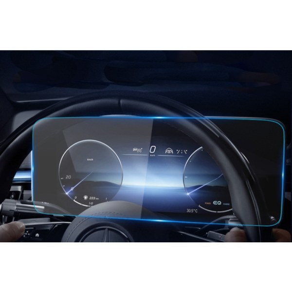 Auton mittariston näytönsuoja Mercedes-Benz 2021-2024 S-sarjalle