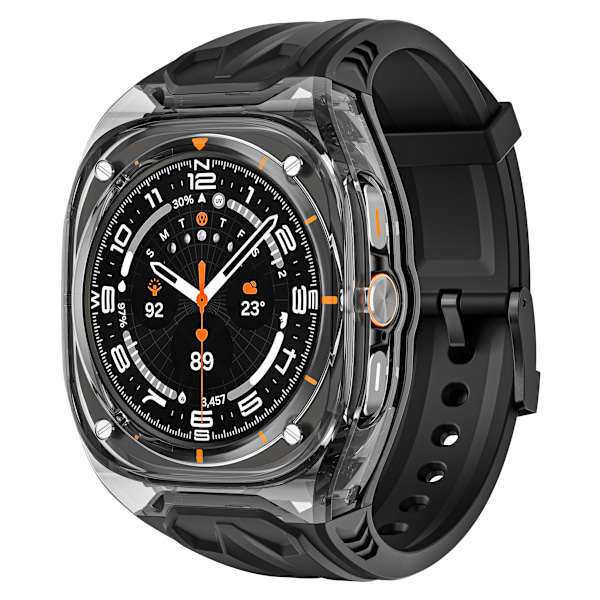 Samsung Galaxy Watch 7 Ultra Lamborghini Style Armband Svart