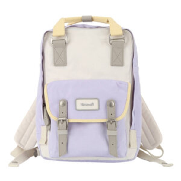 Himawari 194L 14" kannettavan tietokoneen reppu (violetti ja hiekka)
