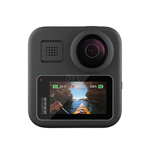 GoPro MAX näytönsuoja - 2-pack karkaistu lasi