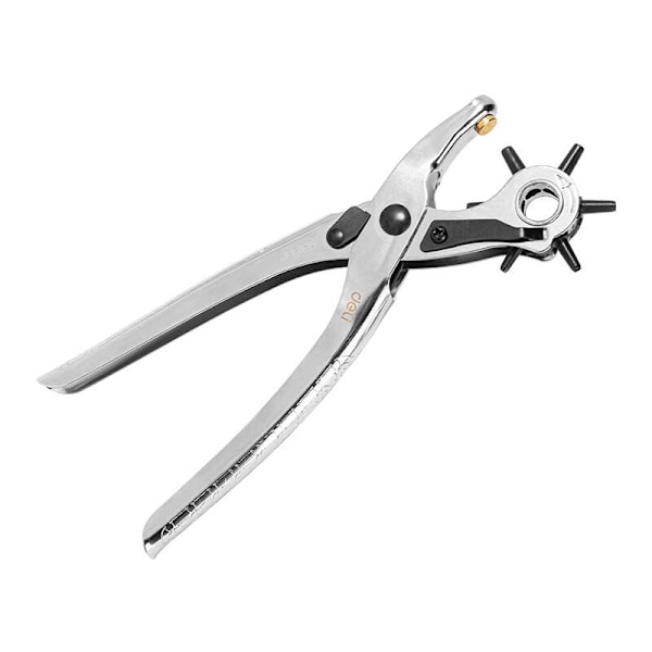 Läderhålslagare 9" Deli Tools EDL1919C (silver)