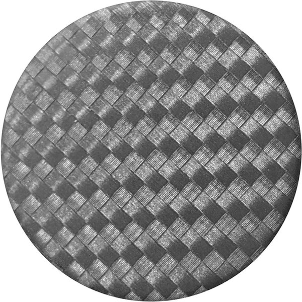 POPSOCKETS Carbonite Weave Avtagbart Grip med Ställfunktion Kol, Grå