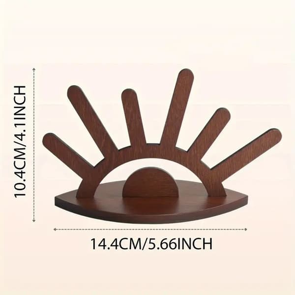 Træ smykke display stand - Ringholder & Organizer
