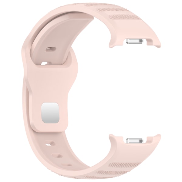 Tyylikäs silikoniranneke Galaxy Watch8 & Watch Ultra2 -kelloille Vaaleanpunainen