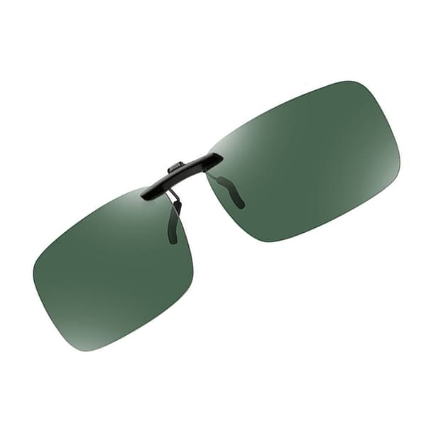 Polarisoidut Clip-on aurinkolasit Green Green